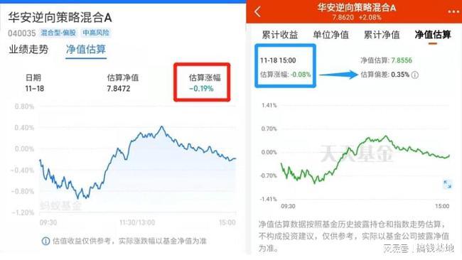 天天基金每日净值